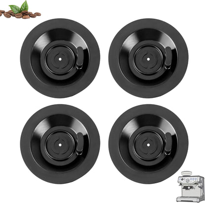 BOGDA Espresso Backflush Cleaning Disc 54mm, 4 Pack Fit For Bre-Ville Cleaning Disc And Bre-Ville Part BES870XL/11.2 Rubber Disks, BES870XL/ BES878BSS/ BES880 etc