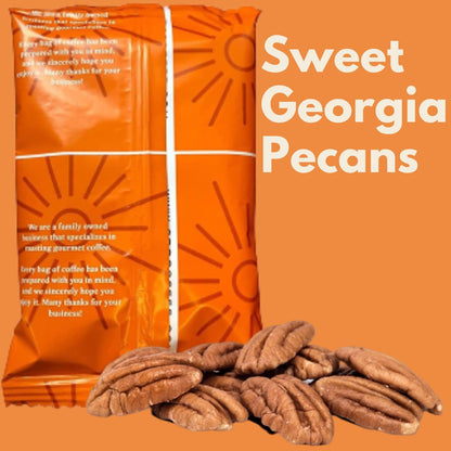 Sarasota Coffee Ground Packets | Gourmet Flavored Medium Roast Bulk Coffee Packs | Southern Texas Butter Pecan | Low Acid Mold Free Individual Pouches for 12 Cup Coffee Maker | 2 Ounce Bags, 36 Count
