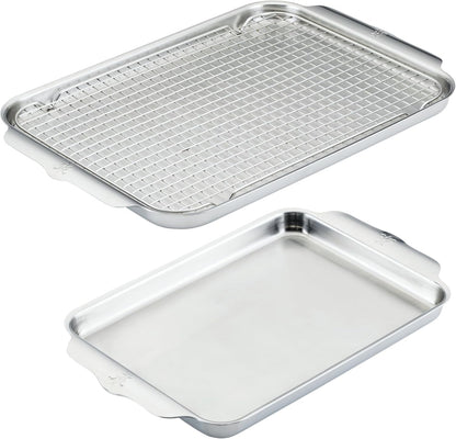 Hestan Provisions OvenBond – 3-Piece Tri-ply Baking Sheet Set – Professional Stainless Steel Bakeware