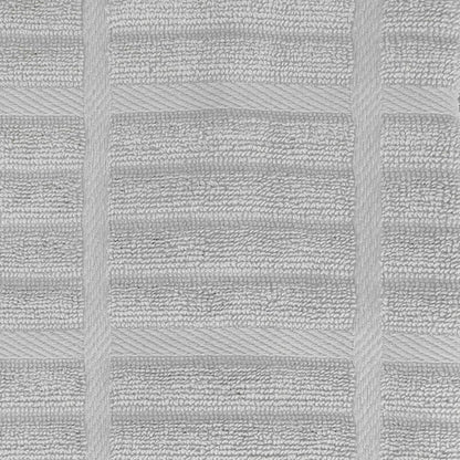 All-Clad Solid & Coordinate Kitchen Towels: Highly Absorbent, Super Soft Long Lasting 100% Cotton, 17" x 30" Tea Towels for Cleaning & Drying Dishes, Pans, Glassware, Countertops, 4-Pack, Titanium