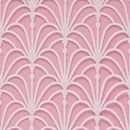 Large Cake Decorating Stencil (FANSA) Fan Art Deco Pattern