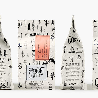 Mt Comfort Coffee Guatemala Medium Roast - Exceptional Arabica Beans from Guatemala, Medium Roasted for a Balanced Flavor - Premium Whole Bean Coffee Delight
