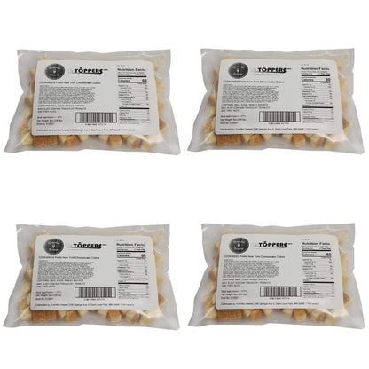 Cheesecake Bites 2 LBS – Bags of Cake Squares Made with Real Cream Cheese – Bulk Dessert Toppings for Sundaes, Yogurt, Ice Cream Bar, and More – Great for Parties, Events, and Catering