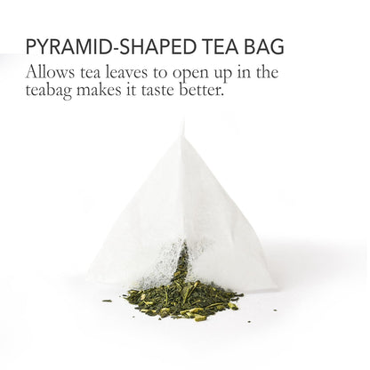 Japanese Green Tea Co. Aracha Loose Leaf Japanese Green Tea (100 Pack) – Authentic All-Natural Vegan Highest Grade Green Tea Bags – Mild Taste