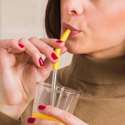 30oz Metal Straws for Stanley 30oz Cup, 4 PCS Stainless Steel Reusable Drinking Straw for YETI, STANLEY, US Acrylio, BJPKPK, Simple Modern and so on