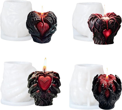 Skull Claw Hand Jewelry Resin Casting Mold for Resin, Soap, Candle Making - Craft Supplies