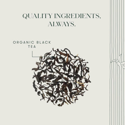 Luxmi Estates Queens Black Tea Blend 25 Tea Bags (50gm) Pack | Organic Black Tea | 50 Cups
