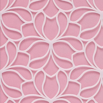 Large Cake Decorating Stencil (IRIE) Iris Flower Pattern