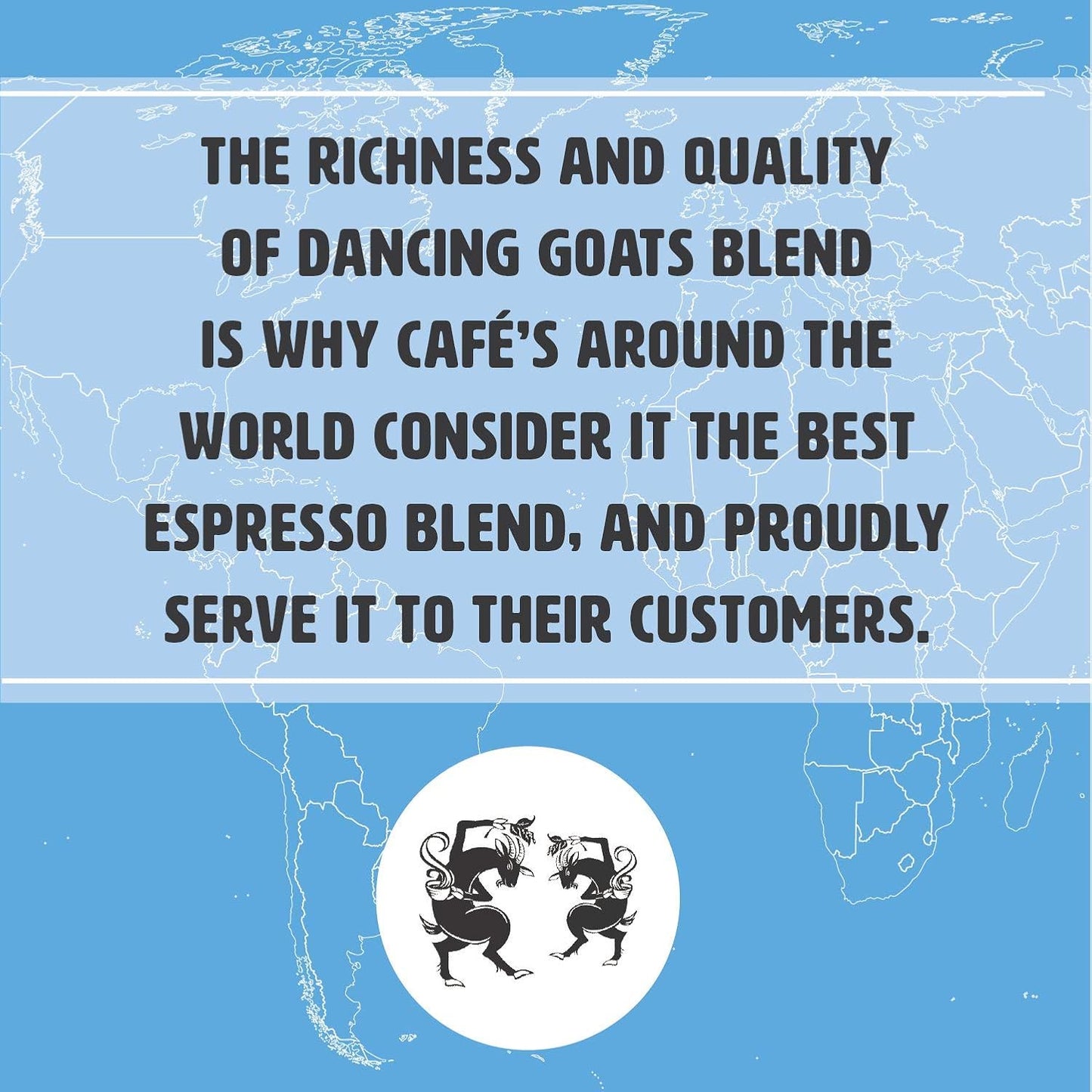 Batdorf & Bronson Dancing Goats Blend, Whole Bean Coffee, 5-Pound Bag