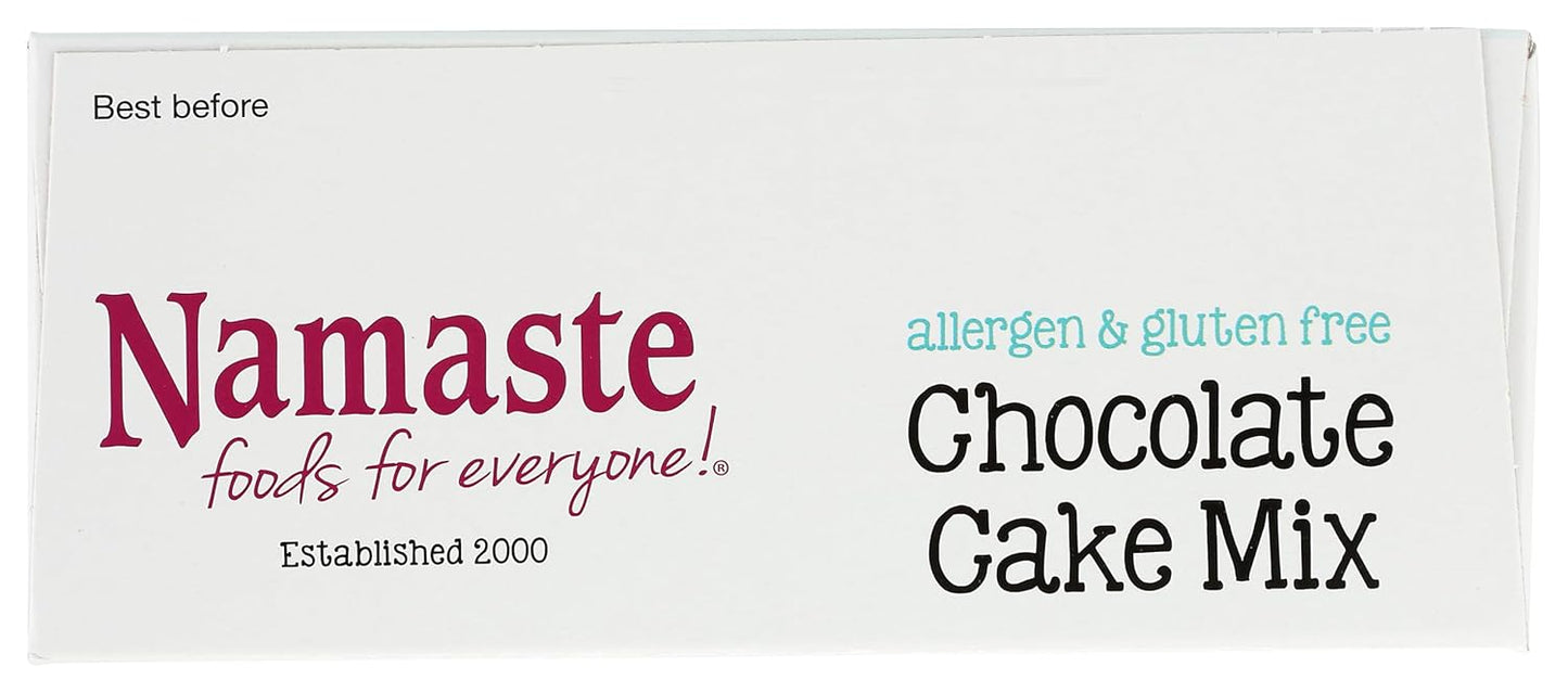 Namaste Foods, Gluten-Free Chocolate Cake Mix, Allergen-Free, 26-Ounce Boxes (Pack of 6)
