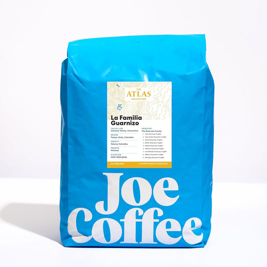 Joe Coffee Company - La Familia Guarnizo Whole Bean Specialty Coffee, 5 lb Bag | NYC Roaster, Rainforest Alliance Certified, Kosher, Climate-Friendly