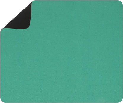 uxcell Silicone Mats for Kitchen Counter, 15.7" x 11.8" Non-Slip Countertop Protector Mat Heat Resistant Coffee Mat Waterproof Table Placemat, Green