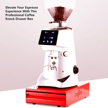 Coffee Knock Box Large Size Espresso Knocker Coffee Grounds Knock Drawer