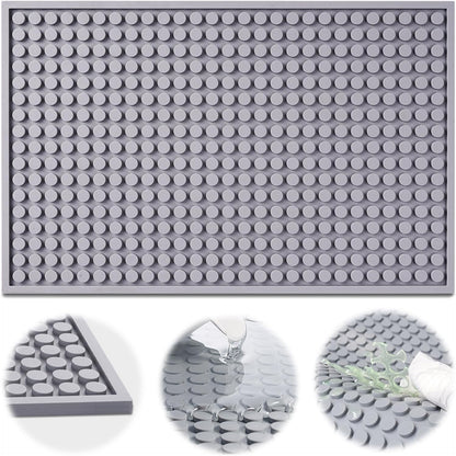 LET'S RESIN Resin Collector Mat, Easy Clean & Silicone Heat Resistant Mats 14.5'' x 9.4'', Non-Slip Multipurpose Thick Silicone Mats for Resin Molds, Epoxy Resin, Cup Turner, Kitchen Counter, Placemat
