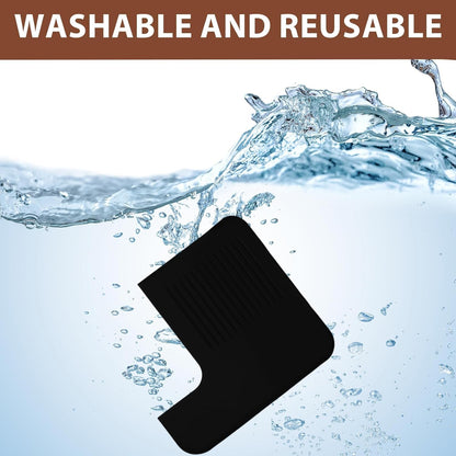 Top Mat for Ninja Luxe Espresso Coffee Machine ES601, Silicone Waterproof Non-Slip Coffee Mat Surface Protector Pad Espresso Machine Accessories