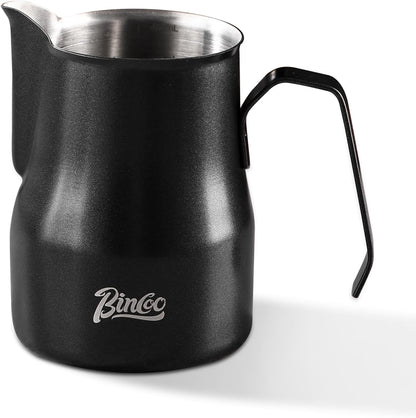 Milk Frothing Cup 450ML - Espresso Steaming Pitcher with Large Handle and Spout,Cappuccino Latte Art Cup for Barista and Home Cafe