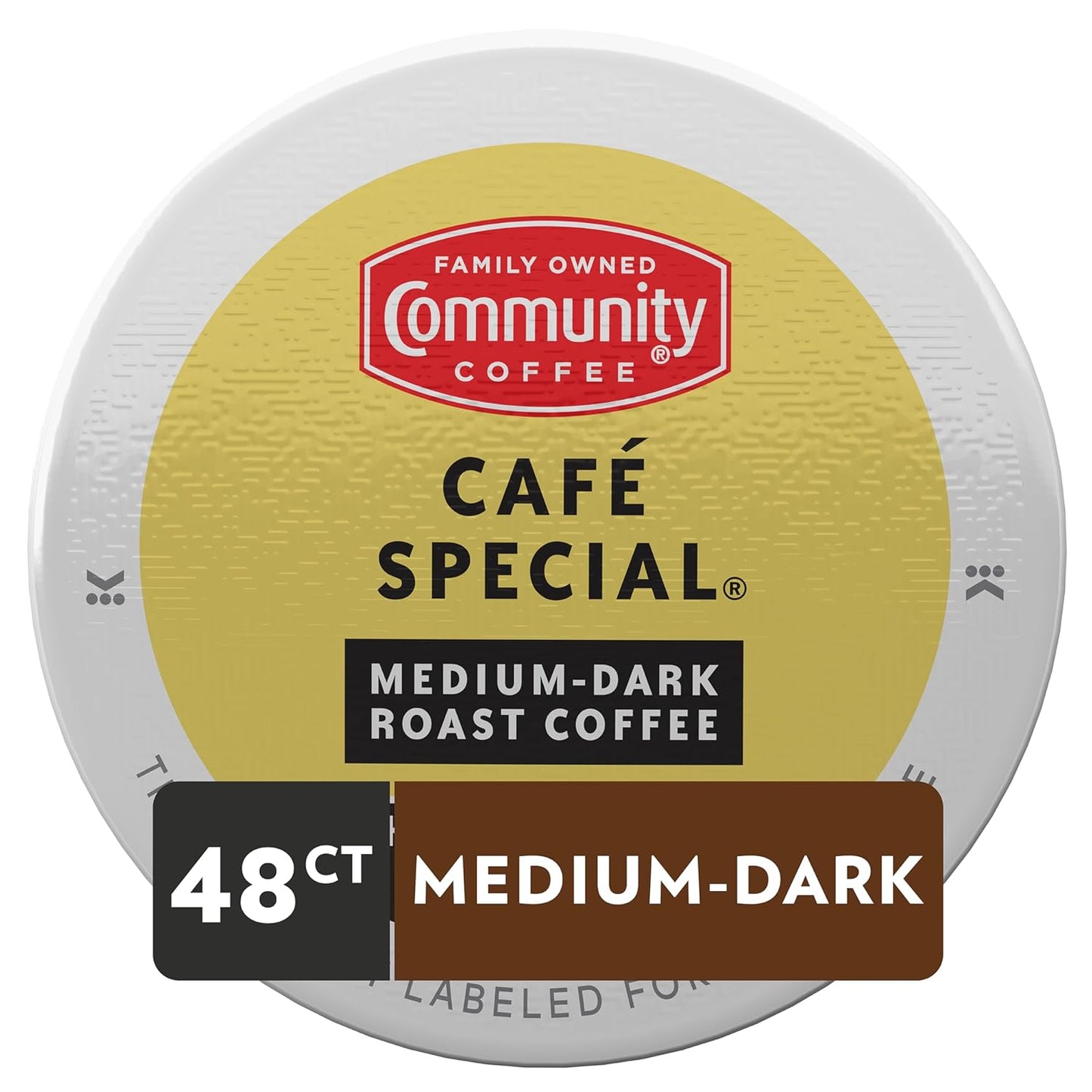 Community Coffee Café Special Medium-Dark Roast Single-Serve Keurig K-Cup Pods 48 Count (Pack of 1)