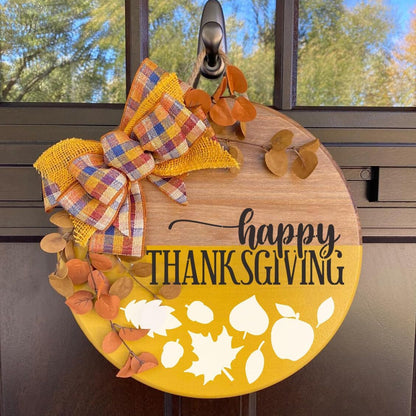 Fall Stencils Thanksgiving Stencils Autumn Hello Pumpkin Happy Harvest Stencil Templates for Painting on Wood Wall Door Mats Fabric