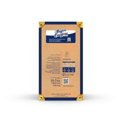 Caffè Borbone Espresso Paper Pods, Blue Blend, Medium Roast - 150 Count