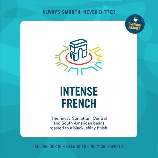 Cameron's Coffee Single Serve Pods, Intense French, 12 Count (Pack of 6)