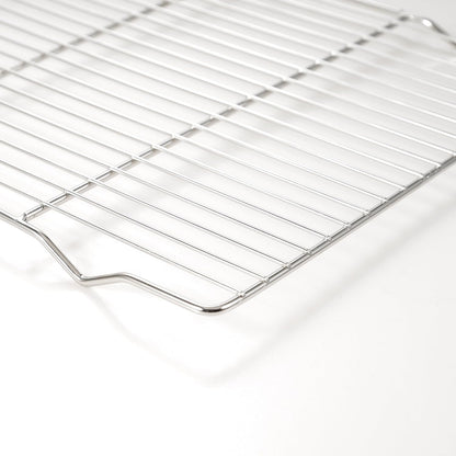 Cooling rack,2-Pack Heavy-Duty Stainless Steel wire rack for cooking (16.5"x11.5") - Oven Baking Wire Rack for Sheet Pans, Bread, Dishwasher Safe & Non-Toxic Metal Grates