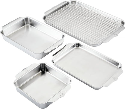 Hestan Provisions OvenBond – 5-Piece Tri-ply Baking Sheet Set