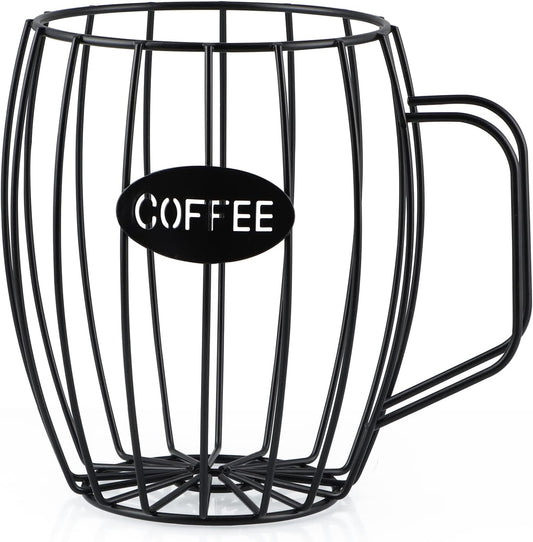 MOLIGOU Coffee Pod Holder, Coffee Capsule Basket, K Cup Storage Container for Coffee Bar