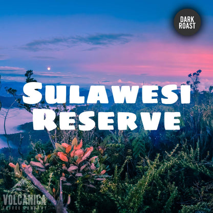 Sulawesi Reserve Coffee, Celebes Kalossi, Whole Bean, Fresh Roasted, 5 lbs
