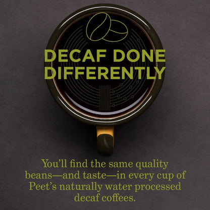 Peet's Coffee, Medium Roast Decaffeinated Coffee K-Cup Pods for Keurig Brewers - Decaf Especial 32 Count (1 Box of 32 K-Cup Pods)
