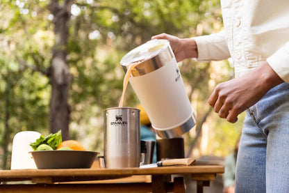 Stanley Stay-Chill Pitcher 64 oz | Cold Water, Beer, and Drink Pitcher with Lid | Large Capacity Durable Beverage Container with Handle | Insulated Stainless Steel | BPA-Free | Polar