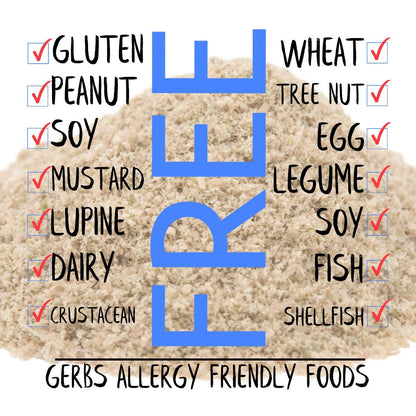 Ground Raw Pumpkin, Sunflower, Chia, Flax, Hemp Seed Meal by Gerbs - 4 LBS - Top 11 Food Allergen Free & Non GMO - Vegan & Kosher – Premium Full Oil Content Protein Powder