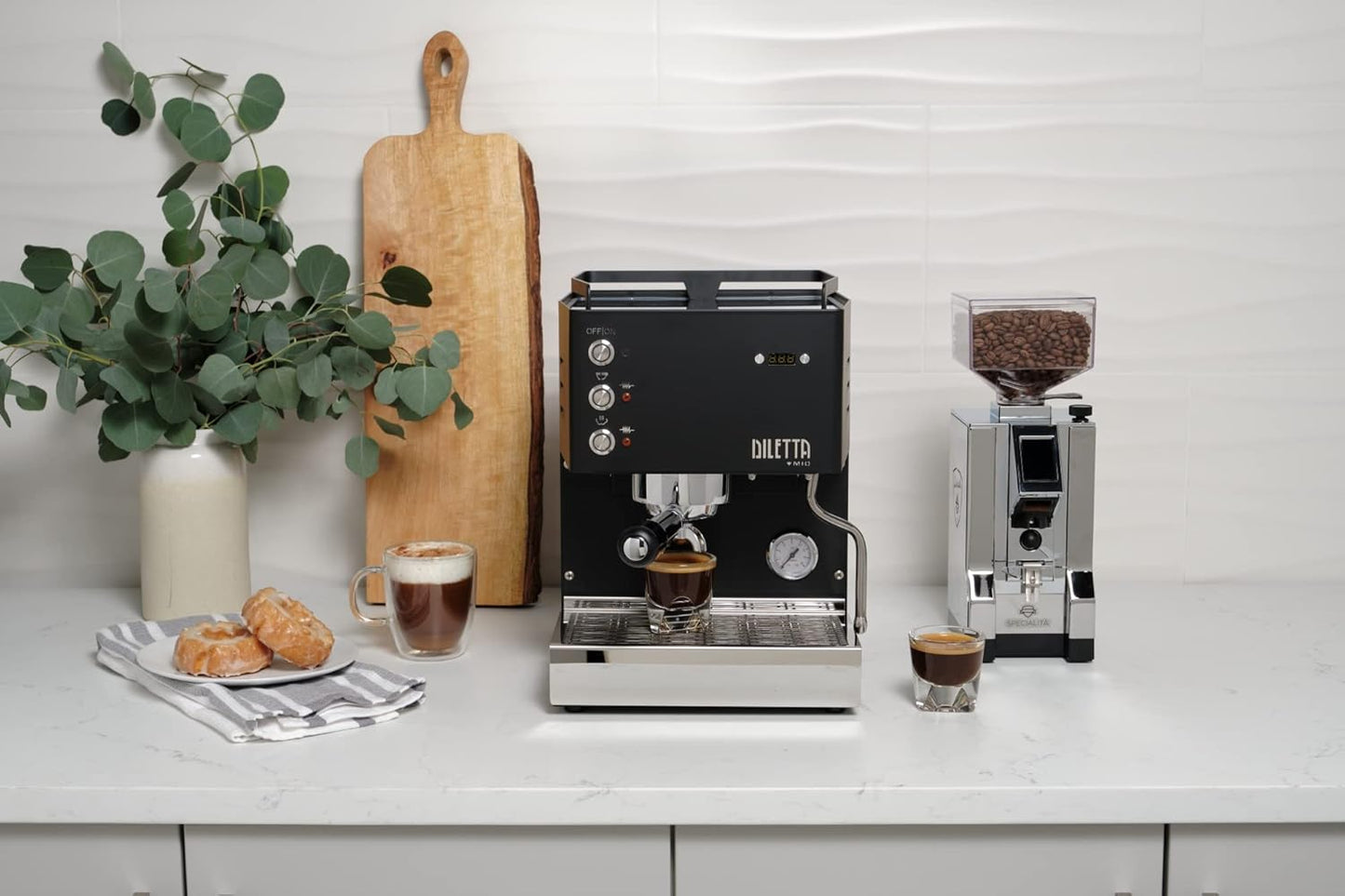 Diletta Mio Espresso Machine (Black)