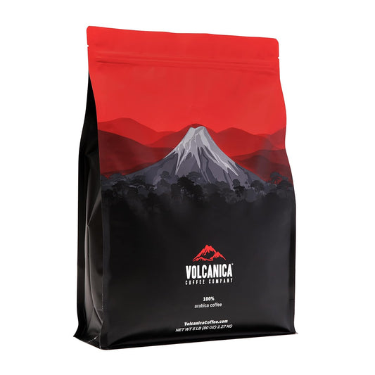 Sumatra Mandheling Decaf Coffee, Dark Roasted, Whole Bean, Fresh Roasted, 5 lbs