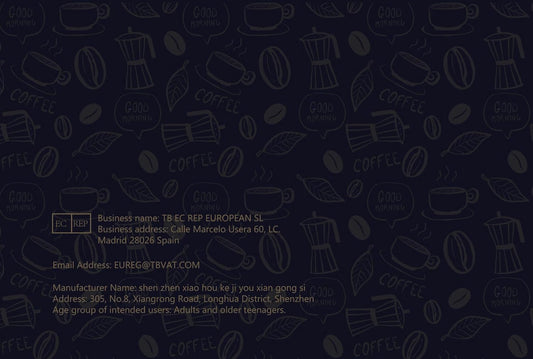 homEdge Premium Espresso Shot Cups and Saucers Set with Espresso Stainless Steel Spoons - 2.5 oz, Set of 4, Navy