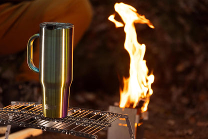 Beast 50 oz Tumbler Stainless Steel Vacuum Insulated Coffee Ice Cup Double Wall Travel Flask (Rainbow)