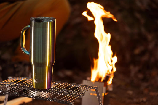 Beast 50 oz Tumbler Stainless Steel Vacuum Insulated Coffee Ice Cup Double Wall Travel Flask (Rainbow)