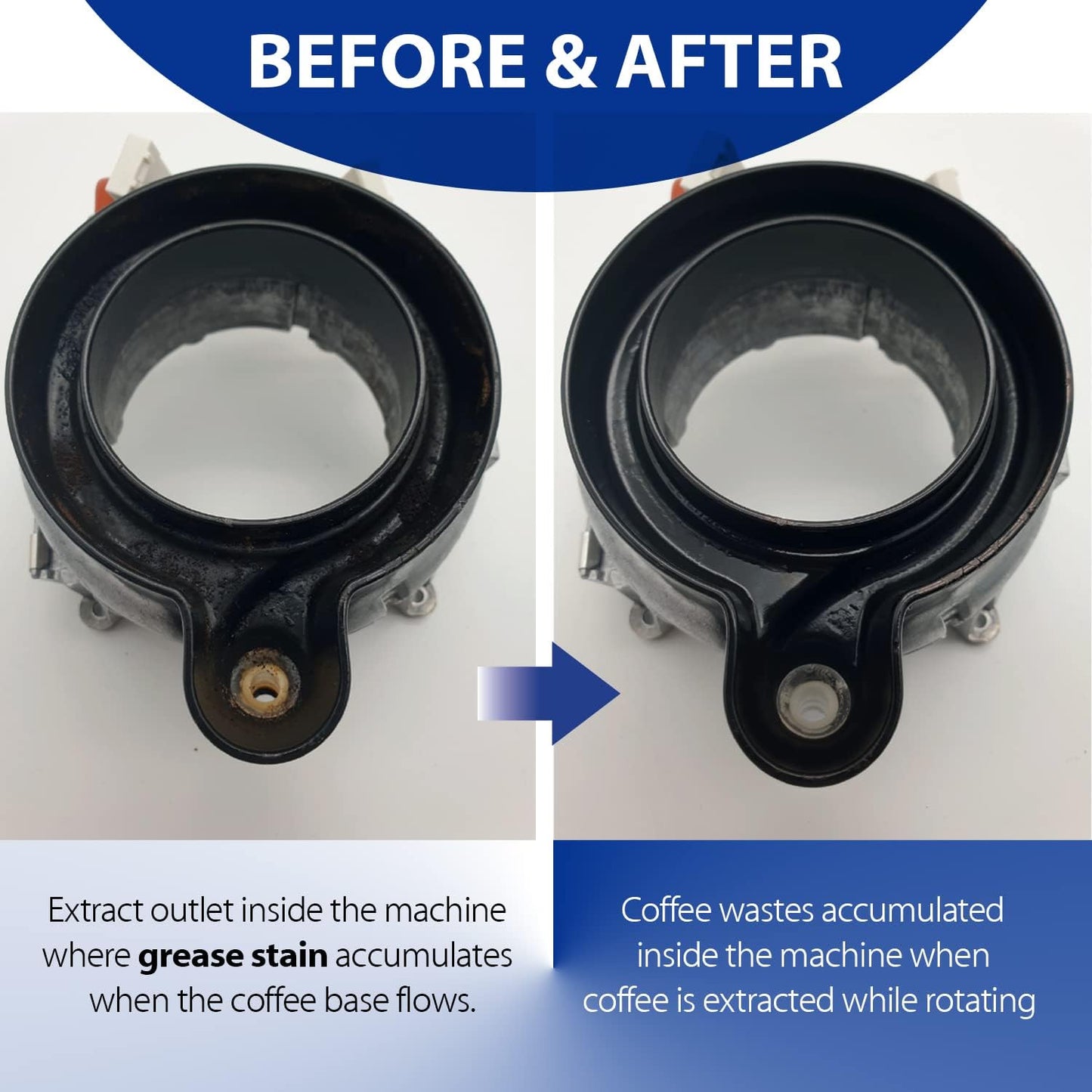 Powerful Vertuo Cleaning Pods and Capsules Cleaner Kit - for Coffee Machines - Made from 100% Plant-Based 1st Grade Formula - Includes 6 Cleaning Capsules Only Compatible with Vertuo