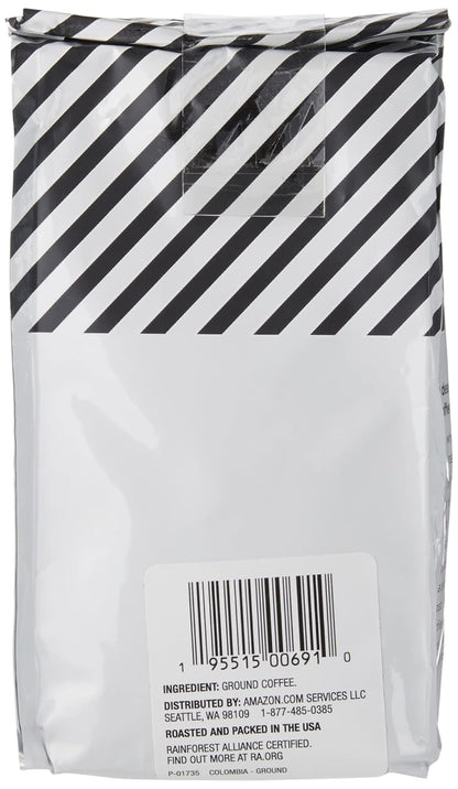 Amazon Fresh Colombia Ground Coffee, Medium Roast, 12 Ounce