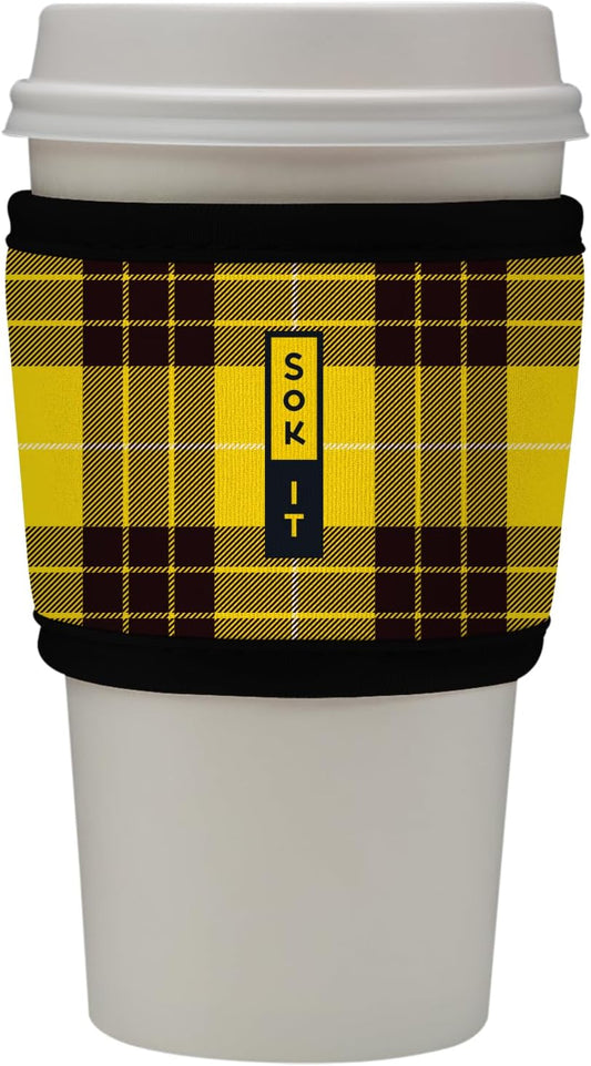 Sok It HotSok Coffee & Tea Reusable Insulated Neoprene Cup Sleeve (Clueless)