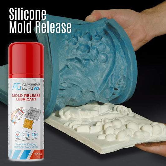 Silicone Mold Release Spray (13.5 fl oz / 400ml) Release Agent for Epoxy Resin, Candle & All Molds | Smooth, Non-Stick Lubricant for Easy Removal | 1 Pack