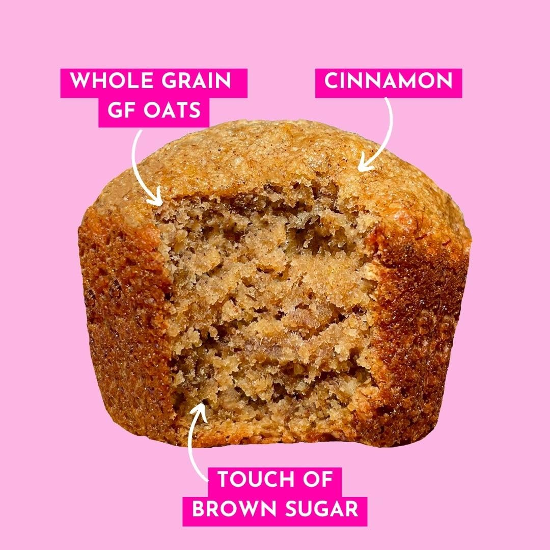 GoNanas Original Oat Flour Banana Bread Mix, Suitable for Plant Based Vegan Diets, Gluten Free Dairy Free Snacks, Healthy Snacks For Adults, Muffin Mix, Nut Free, Cupcakes Dessert, NON-GMO, 3pk