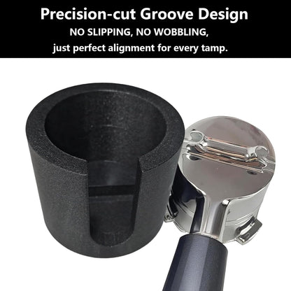 1pc Coffee Tamper Base Compatible withr Ninjaespresso ES601, for Ninja Luxe Cafe Machine Accessories, Tamping Mat with Anti Slip Base