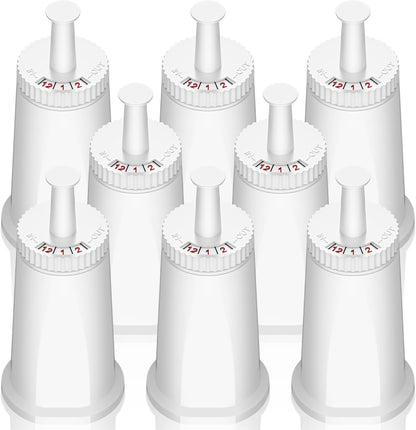 Replacement Water Filter for Breville Espresso Machine Barista Touch BES880, Barista Pro BES878, Oracle Touch BES990, Oracle BES980, Dual Boiler BES920 Bambino ClaroSwiss Sage, 8 Pack