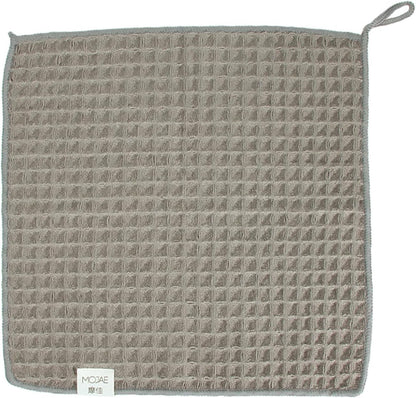 MOJAE Barista Towels 4 Pack - Espresso Machine Cloth Set- Waffle Weave Kitchen Dish Cloths - Coffee Accessories for Barista to Clean Steam Wand Coffee or Espresso Machine(12''x12'')