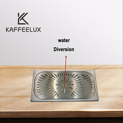 Stainless Steel Drip Tray - Perfect for Homes, Clubs, Bars, Cafes, Restaurants, Hotels, Or Commercial Use - Easy to Clean, No Drainage Required (7 * 12.8inch)