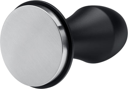 Normcore 58.5mm Coffee Tamper V4.1 with Click Sound Feedback, Spring Loaded Tamper With Stainless Steel Flat Base, Compatible with 58mm Espresso Machine Portafilter, Black