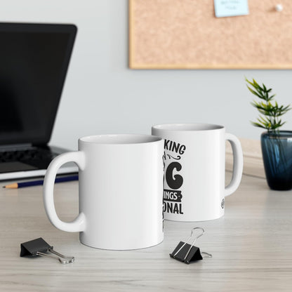 11 OZ Novelty Coffee Mugs - Christmas Gift (Day Drinking Mug)