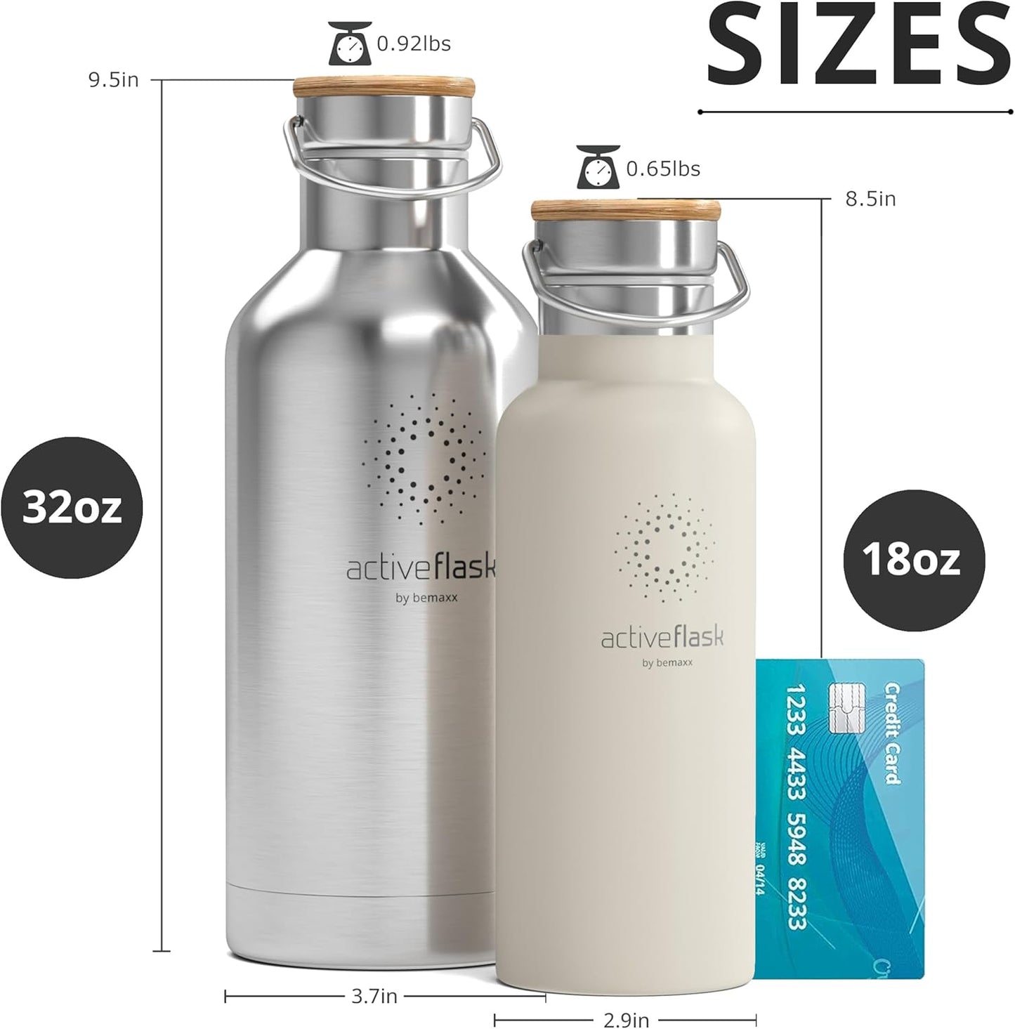 Stainless Steel Water Bottle with Straw, Infuser & 3 Lids: 18/32 OZ Leak-Proof Vacuum Insulated ACTIVE FLASK Drinking Bottles Hot Cold: Double Walled Outdoor Drink Thermo Mug Tea Coffee Sport Gym Bike