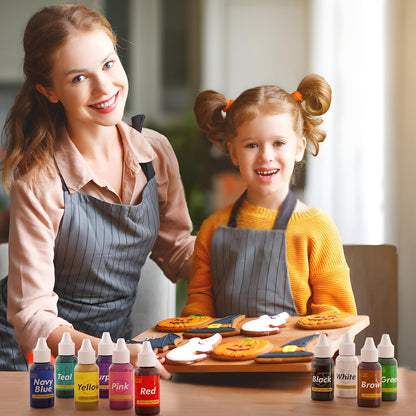 Gel Food Coloring for Cake Decorating - 40g Concentrated Assorted Edible Colors - Vibrant Tasteless Food Dye Professional-Grade Dye for Easter Eggs Fondant Cookies Frosting Royal Icing Baking - Yellow