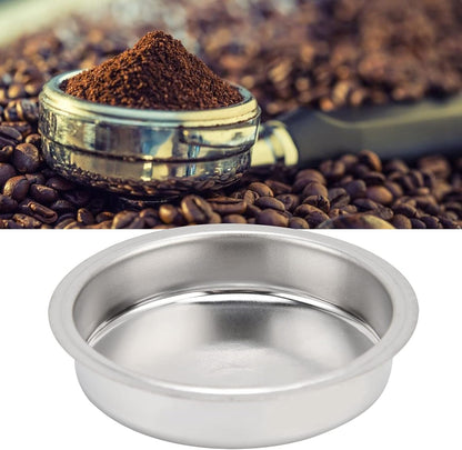Blind Filter, 51Mm Coffee Machine Stainless Steel Backflush Insert Blind Filter for Espresso Coffee Machine